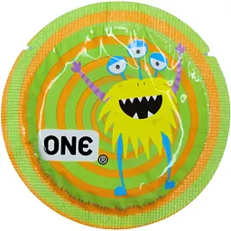 Презервативи One Super Studs з точковим рельєфом 3 шт. (ROZ6400230313) - мініатюра 3