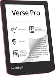 Електронна книжка PocketBook Verse Pro (PB634) Passion Червоний - мініатюра 2