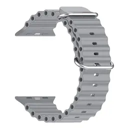 Ремінець до смарт-годинника Armorstandart Ocean Band для Apple Watch 49/46/45/44/42 (Series 1-3) Cloudy Grey (ARM85141)
