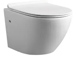 Унітаз підвісний Volle Amadeus Rimless 13-06R-055 з кришкою Soft Close Slim, Білий