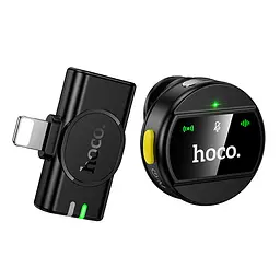 Бездротова мікрофонна система HOCO L21 Charm magnetic (Lightning) Чорний