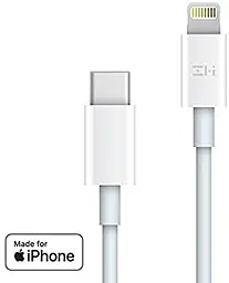 Кабель ZMi Cable Type-C to Lightning 2A 0,3m AL871 White - мініатюра 2