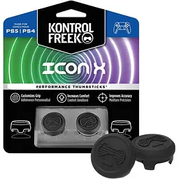 Накладки на стіки KontrolFreek Icon X 2-pack для PS4/PS5 Black [125174]