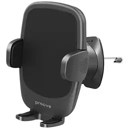 Автотримач для телефону Proove Soft Lock чорний в решітку повітроводу обертання на 360° для 4.7" - 6.9" CHSL00000001