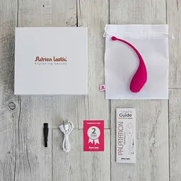 Віброяйце Adrien Lastic Palpitation 18 см рожевий - мініатюра 7