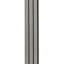Рейка декоративна Wall Sticker PS 2900х120х12 мм Світло-сірий дуб SW-00001740 - мініатюра 5