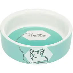 Миска керамічна Trixie 90 мл / 8 см (кольори в асортименті) - мініатюра 3