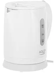 Электрочайник Adler AD-1371w 0,8л белый - миниатюра 2