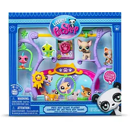 Ігровий набір Littlest Pet Shop Шоу Талантів 00558 сцена, 2 фігурки, аксесуари