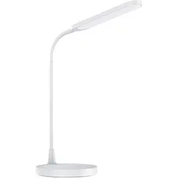 Світильник настільний Eurolamp LED 10W 4000K USB+Battery білий  (LED-TLB-10W(white)