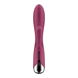 Вібратор-кролик з ротацією Satisfyer Spinning Rabbit 1 Red, 3 мотори - мініатюра 6