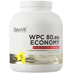 Протеїн Economy WPC80.eu, 2 кг Ваніль OstroVit fit0024310