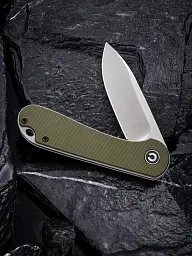 Складаний ніж Civivi D2 7,5 см G10 зелений - мініатюра 3