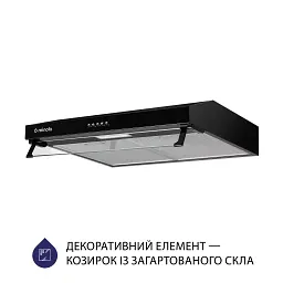 Витяжка плоска Minola HPL 614 BL - мініатюра 4