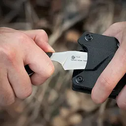 Ніж фіксований туристичний Ruike FS68, (8.6 см) 14C28N / G10 чорний - мініатюра 19