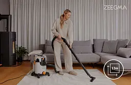 Пилосос Zeegma Zonder Wash багатофункціональний миючий Grey - мініатюра 6
