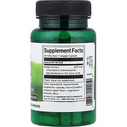 Екстракт шиладжиту Swanson Shilajit Extract Standardized 400 мг 60 веганських капсул - мініатюра 2