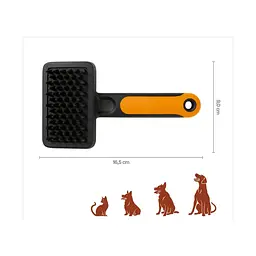 Щітка силіконова для тварин Fiskars , 2/6, 19L (2009140) - мініатюра 2