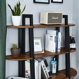 Етажерка Leobert Wooden кутова в стилі Loft - мініатюра 6