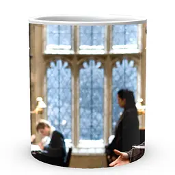 Кухоль GeekLand Harry Potter Гаррі Поттер Герміона Гаррі HP 002.19 330 мл білий - мініатюра 2