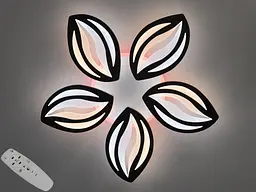 Світлодіодна люстра з димером та led підсвічуванням, 75W