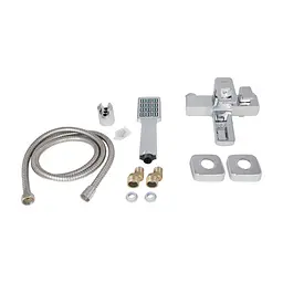 Змішувач для ванни Lidz Wawel 006 (з душовим гарнітуром) (k35) LDWAW006CRM45388 Chrome - мініатюра 6