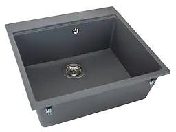 Кухонна мийка Miraggio Lagoon 540 gray 0001140, Сірий - мініатюра 2