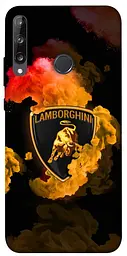 Чохол Demsky Lamborghini logo для Huawei P40 Lite E / Y7p (2020)