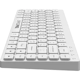 Клавіатура OfficePro бездротова біла (SK955W) - мініатюра 5