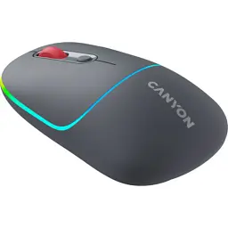 Мишка Canyon MW-22 Dual Band RGB Wireless Dark Grey (CNS-CMSW22DG) - мініатюра 2