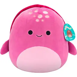 М'яка іграшка Squishmallows Черепаха Тудор 30 см рожева (SQCR06621) - мініатюра 7