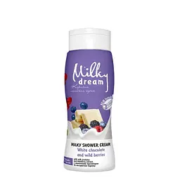 Увлажняющий крем-гель для душа Milky Dream Белый шоколад и лесные ягоды 300 мл