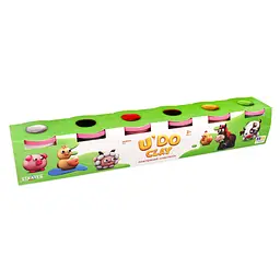 Набір для ліплення Strateg Юдо клей 6 баночки (31110)