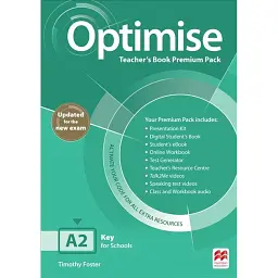 Optimise A2 Teacher's Book Premium Pack (Updated for the New Exam) - Тімоті Фостер