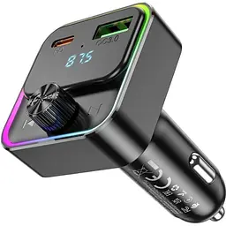FM-трансмітер Hoco E81 Fantasy Black (6942007612296) [142008]