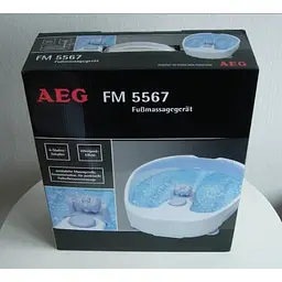 Гідромасажна ванна для ніг AEG FM 5567 - мініатюра 2