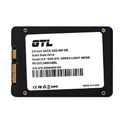 Твердотільний накопичувач SSD GTL 480Gb, Green Light, SATA3, 2.5", 3D TLC, 550/500 МБ/с, Bulk teh0019813 - мініатюра 2