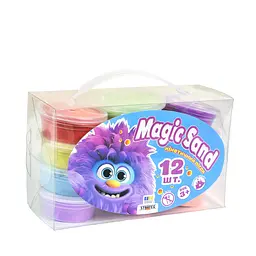 Набір кінетичного піску Magic sand 12 шт. Strateg (39405)