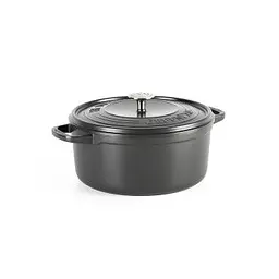 Каструля з кришкою GreenPan Featherweights 22 см 3,3 л з керамічним покриттям чорний (CC005056-001)