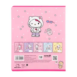 Зошит Kite Hello Kitty, 12 аркушів, клітинка (HK25-232-1), в асортименті - мініатюра 6
