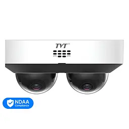 IP-відеокамера панорамна 4Mp TVT TD-9844E3B(D/PE/AR2) f=3.6mm, 2 мікрофони (77-00456)