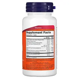 Вітаміни та мінерали NOW Vitamin B-50, 100 таблеток - мініатюра 2