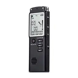 Диктофон для запису розмов з великим LCD екраном Doitop T60 32 Гб пам'яті (100321)