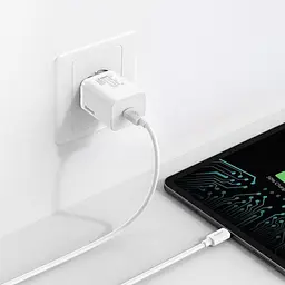 Зарядний пристрій Baseus Super Si Quick Charger IC 30W EU білий (CCSUP-J02) CCSUP-J02 - мініатюра 3