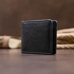 Стильне портмоне із затискачем для грошей без застібки Grande Pelle 11295 чорне - мініатюра 9
