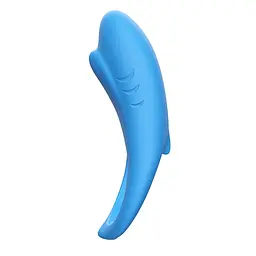 Ерекційне кільце B - Series Joy Shark, 6 см (синій) - мініатюра 3