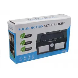 Вуличний світлодіодний навісний ліхтар прожектор з датчиком руху Solar 40 диодів - мініатюра 4