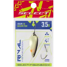 Блешня Select Rival 3.5g 34mm #05 Golden Fish - мініатюра 2