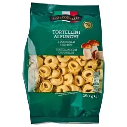 Тортеліні Gusto Bello Tortellini Al Funghi з білими грибами 250г.