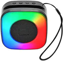 Бездротова Bluetooth міні колонка 5W з LED RGB підсвічуванням SPS LX-01 9524 - мініатюра 3